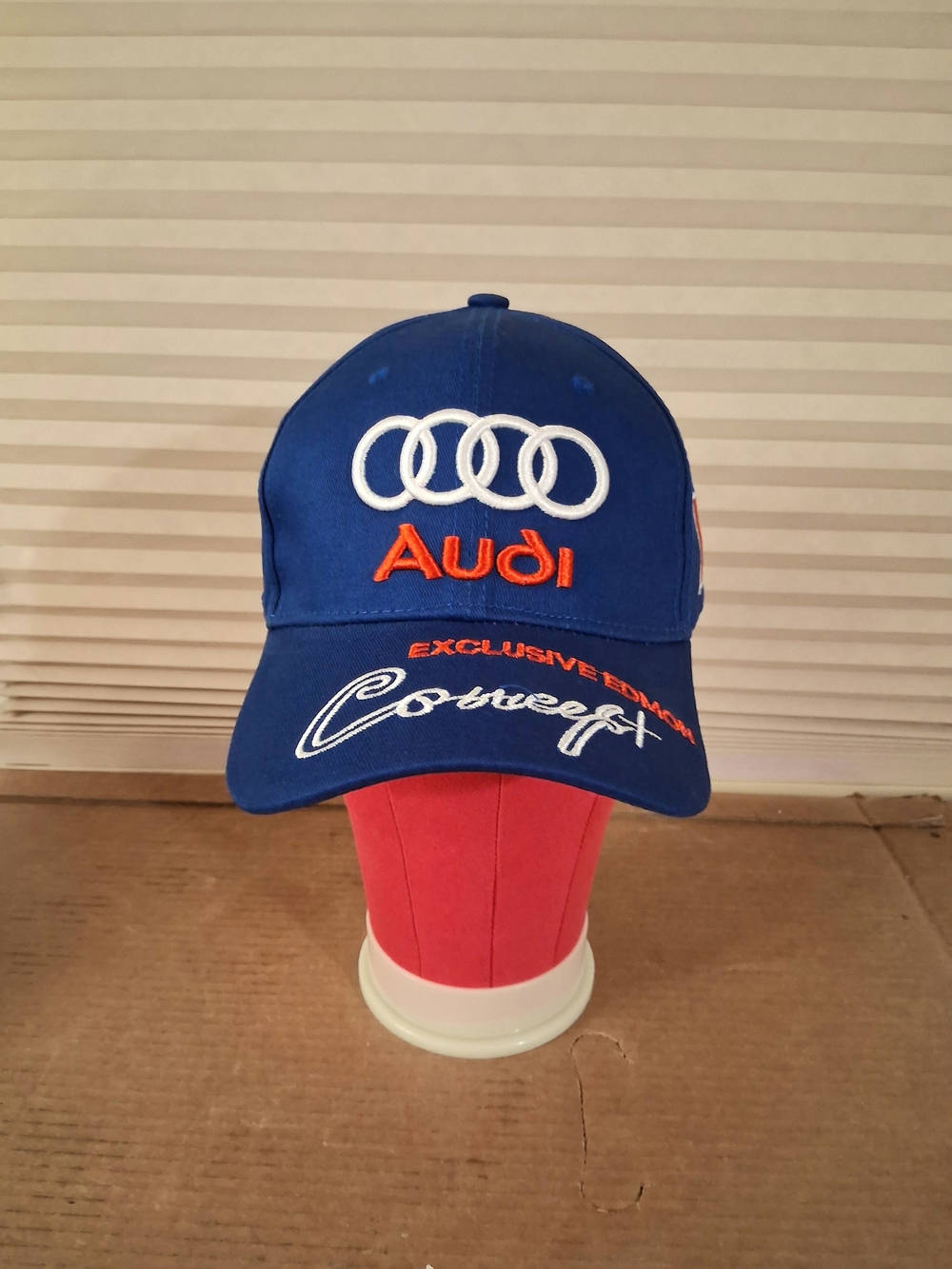 Audi F1 Racing Blue Baseball Cap Adult-Adjustsble-Embroidered